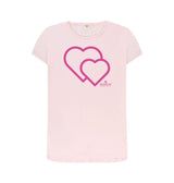 Pink Women's Pink Heart T-Shirt