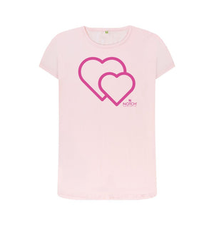 Pink Women's Pink Heart T-Shirt