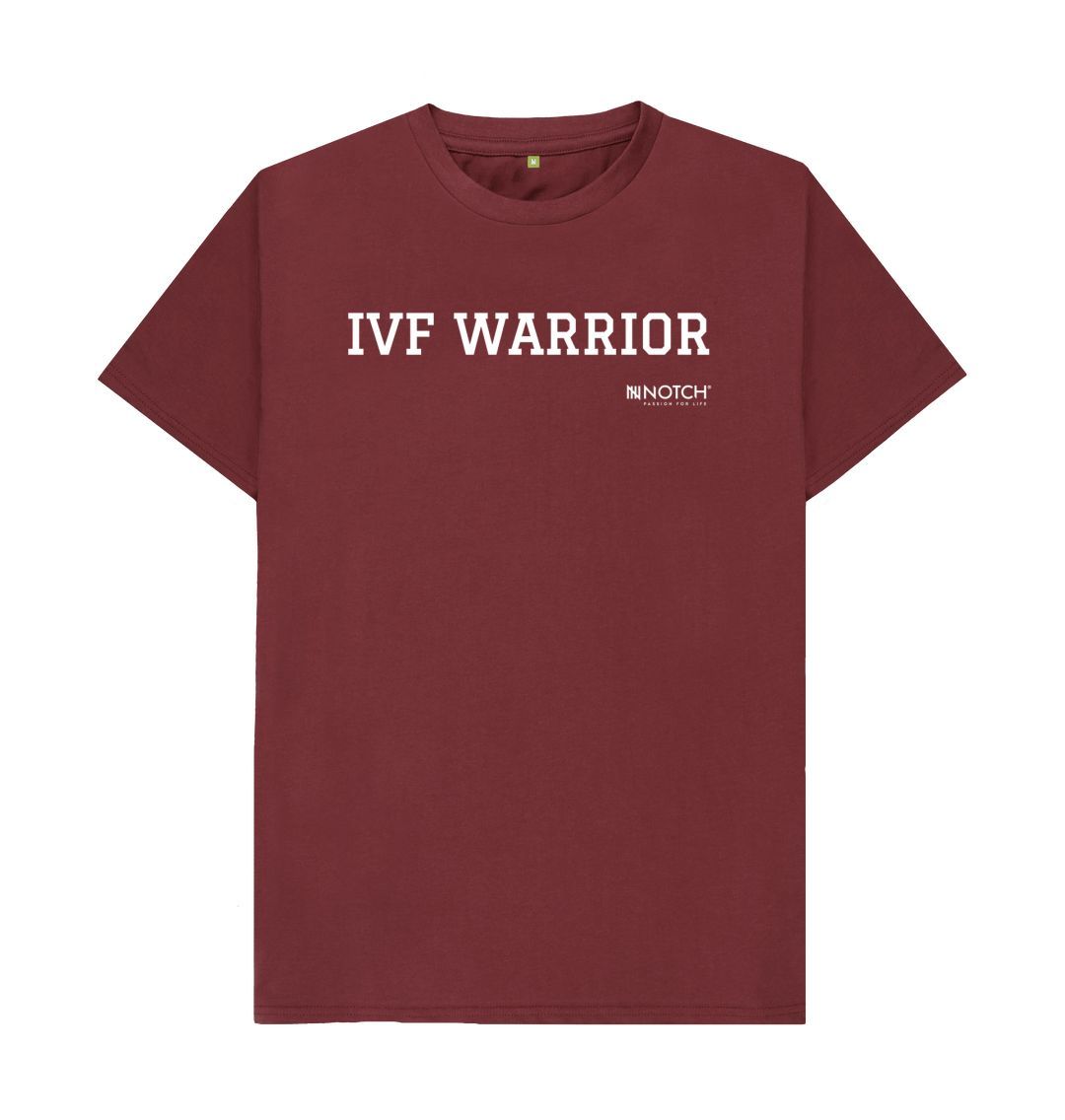 Red Wine Men's IVF Warrior T-Shirt