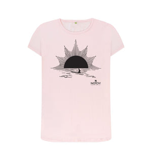 Pink Women's Sunset T-Shirt