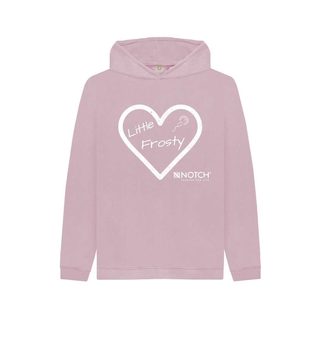 Mauve Kid's Little Frosty IVF Hoodie