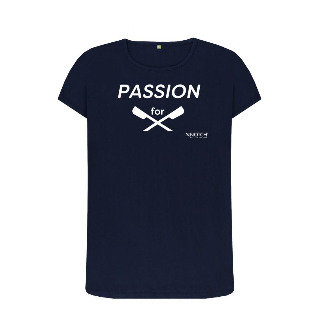 Navy Blue Women's Passion For Rowing