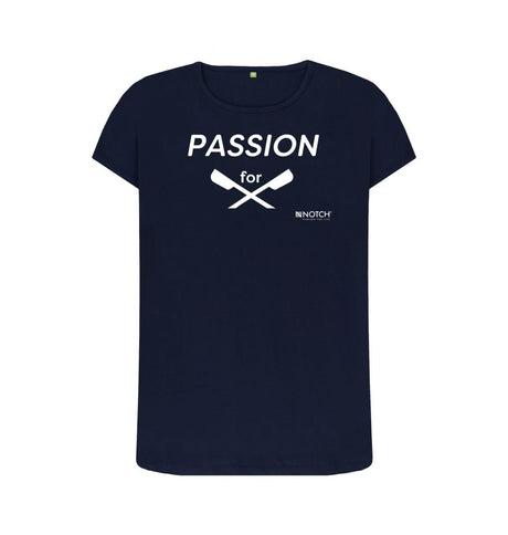 Navy Blue Women's Passion For Rowing