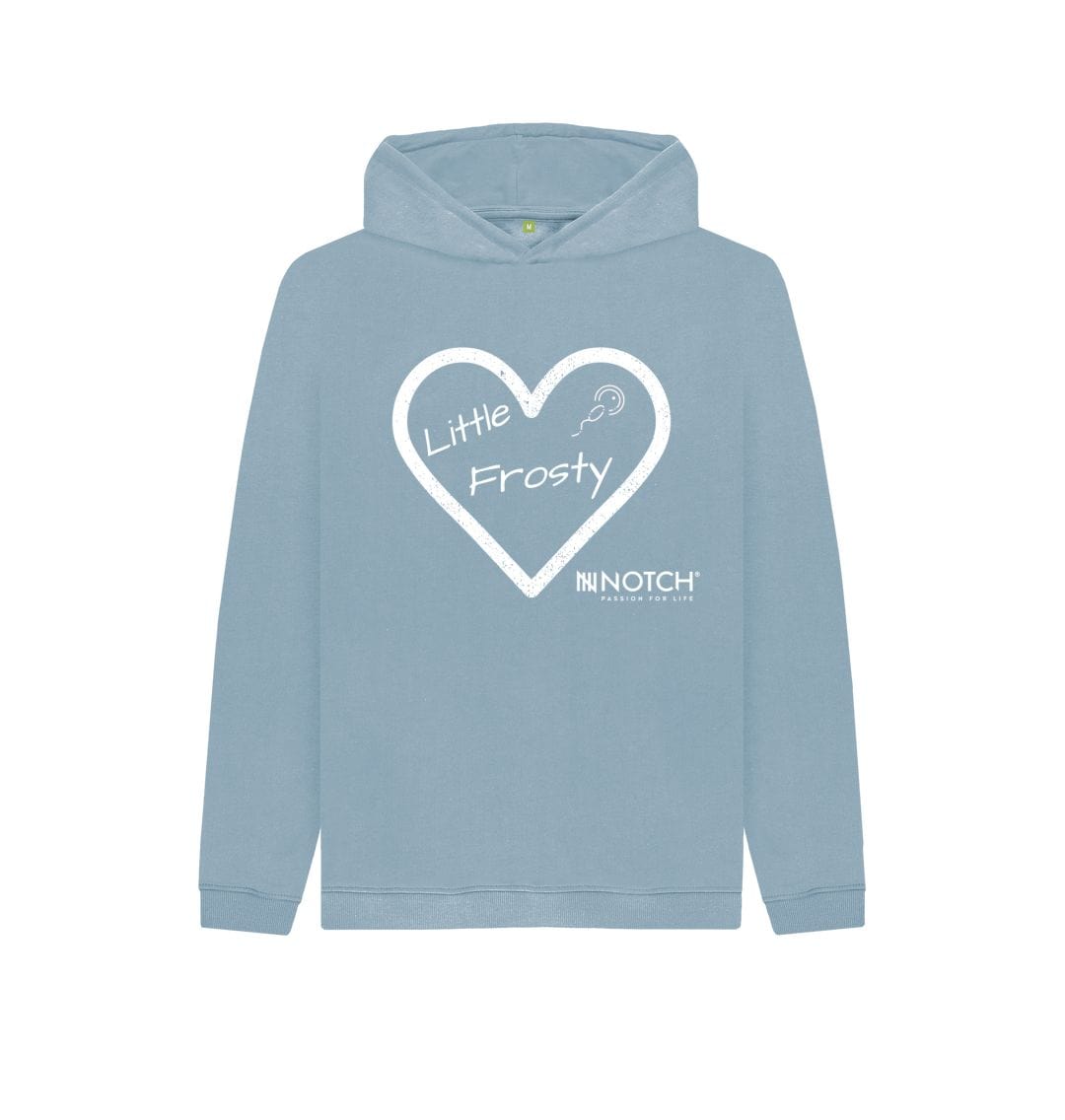 Stone Blue Kid's Little Frosty IVF Hoodie
