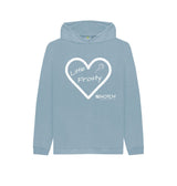 Stone Blue Kid's Little Frosty IVF Hoodie