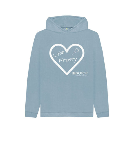 Stone Blue Kid's Little Frosty IVF Hoodie