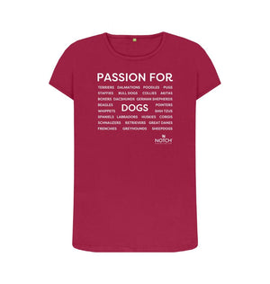 Cherry Women's Passion For Dogs T-Shirt
