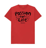 Red Men's Bubble Passion For Life T-Shirt