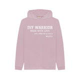 Mauve Kid's IVF Warrior Hoodie