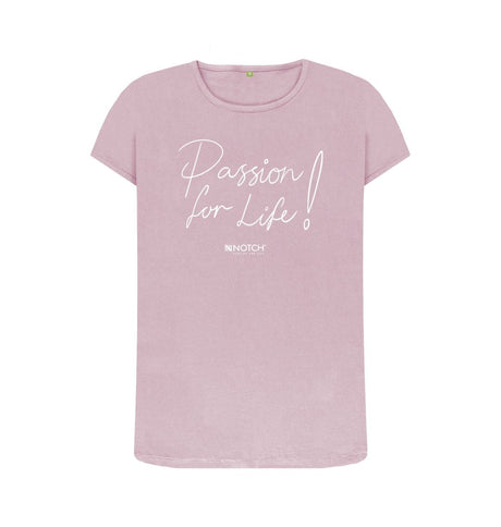 Mauve Women's Passion For Life T-Shirt