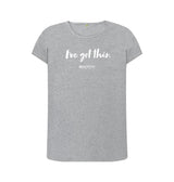 Athletic Grey Women's I've got this (White text) T-Shirt