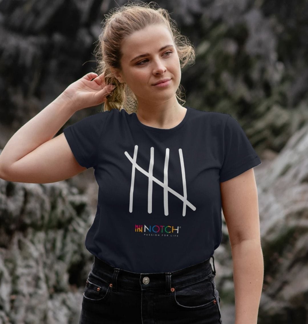 Women's Five Bar Tally T-Shirt