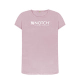 Mauve Women's Notch Logo T-Shirt