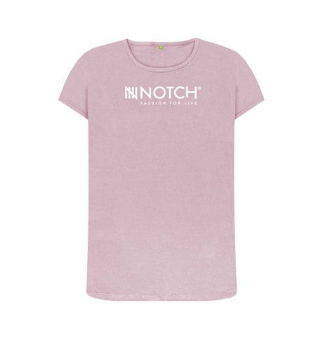 Mauve Women's Notch Logo T-Shirt