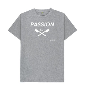 Athletic Grey Men's Passion For Rowing T-Shirt