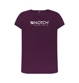 Purple Women's Notch Logo T-Shirt