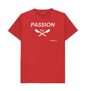 Red Men's Passion For Rowing T-Shirt